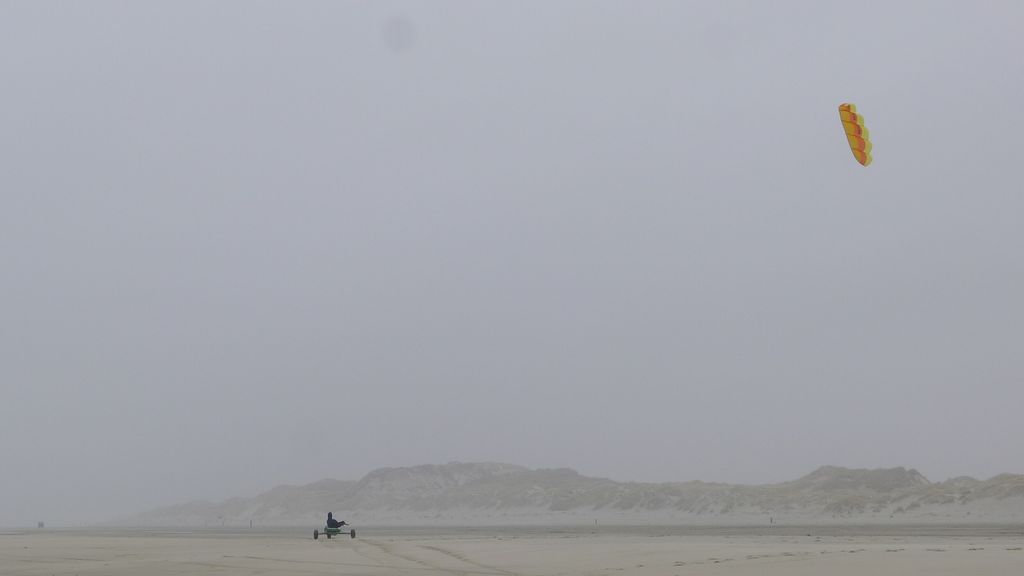 Kitekarten op Terschelling, maart 2016